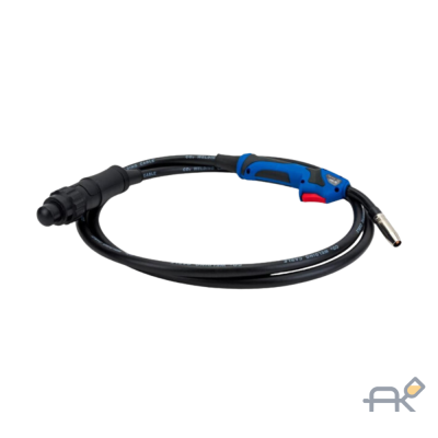 Горелка сварочная MIG MAG WG-15 (3м. 180А) SOLARIS (CO2: 180 A Ar (Ar+CO2): 150 A 0.6-1.0 мм ПВ - 45% 3 метра М6) (SL1537-9)